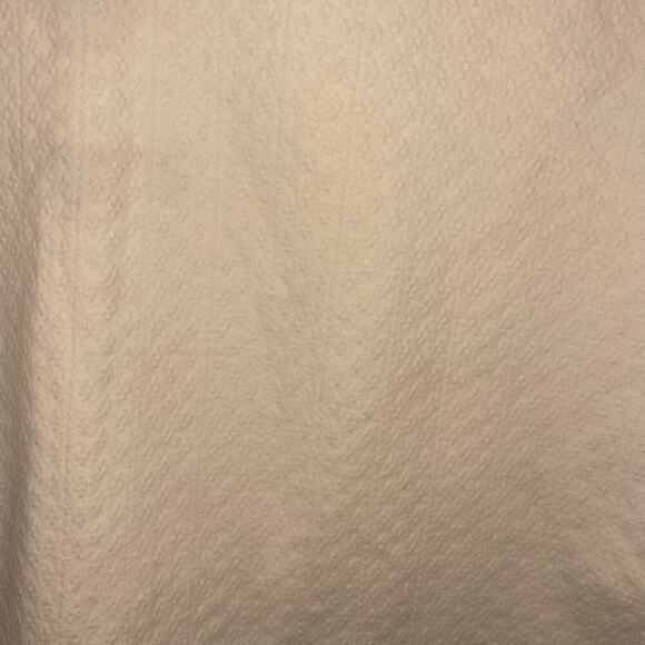 Madewell White Crop V Neck Sleevless Blouse Top Shirt Size Medium Boxy Dressy - Picture 2 of 12